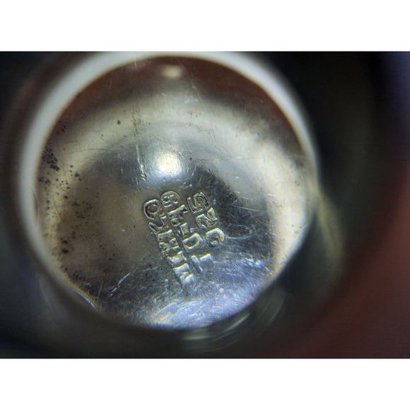 Vintage Sterling Silver Earrings Clip On Mexico TO-49 Flower - Picture 4 of 6